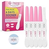 5 Stück Schwangerschaftstest Kombipack, Schwangerschaft Streifen Schnelles Test, Schwangerschaft Wochenbestimmung, Pregnancy Test, Schwangerschaftstest Frühtest, Rosa