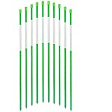 Fibermarker Reflektierende Auffahrtmarkierungen, 121,9 cm, Grün, 20 Stück, 0,6 cm Durchmesser, reflektierende Schneestöcke für Straße