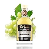 Ortalli - Weißer Aceto Balsamico di Modena | Hohe Dichte | Ideal für Obstsalate, Fisch, Fleisch und Reis | Ohne Farbstoffe und Karamell | 250 ml Flasche