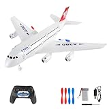 OpenRC RC Flugzeug ferngesteuert Transport - ferngesteuertes Verkehrsflugzeug - Spielzeug Segelflugzeug ferngesteuert Jagd Polystyrene bruchsicher Lichteffekt Geschenk Spielzeug Kinder Erwachsene