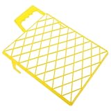 IWOWHERO Kunststoff Farbgitter Abstreifgitter mit Innovativem Rasterdesign Langlebig Kleines Malergitter für Effizientes Farbfiltern und Gleichmäßiges Auftragen mit Praktischem Trennwand