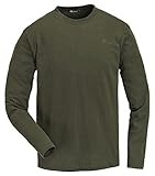 Pinewood Herren Langarm Shirt im Doppelpack Pullover, grün, XL