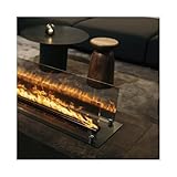Kamine 3D-Zerstäubungskamin mit Windschutzscheibe, farbenfroher elektrischer Kamin mit Simulationsflamme, Fernbedienung Moderne Dekoration(XL)