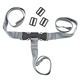 Hochstuhl Sitzgurt passend als Ersatzteil für IKEA ANTILOP Gurt Kinderstuhl 3-Punkt Sicherheitsgurt (1 Stück)