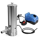 Edelstahl Kaltrauchgenerator, Elektrisch Rauchgenerator für Räucherofen, Kaltraucherzeuger mit Pumpe, Kaltrauchgenerator zum Kalträuchern von Fisch, Fleisch, BBQ