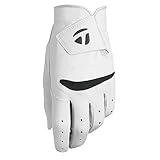 TaylorMade Stratus Golfhandschuh für Herren, weich, Weiß, Größe S
