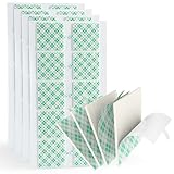 3M 40Pcs Doppelseitiges Klebeband Quadrat 3cm × 3cm Montageband Doppelt beschichtetes Urethan 4026 Schaumstoffband Klebepads für Wände Auto Haus Büro 0.15cm dick Weiß