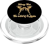 Muay Thai The Art of 8 Limbs PopSockets PopGrip für MagSafe
