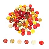 SOLUSTRE Dekorative Kieselsteine Aquarium Kieselsteine DIY Marmorperlen Aquarium Vasenfüllsteine Dekorativer Vasenfüller Dekorative Steine ​​Für Vasen Flache Quadratische