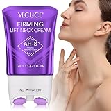 Ah-8 Firming Lifting Neck Cream Hals Straffende Cremes Roller Hals Und Dekollete Creme Halscreme Straffend Mit Hexapeptide Für Crepey Skin Zur Reduzierung Von Falten,halslinien & Schlaffer Haut 120g