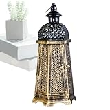 Kerzenhalter aus Metall – Vintage Eisenständer, dekorative Kegelkerzenbasis, robuster Tischrahmen, handgefertigter künstlerischer Ständer | Eleganter Wohndekor-Akzent für Wohnzimmer