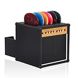 JYCSTE Guitar Pick Holder mit Aufbewahrungsbox, Guitar Amp Model Guitar Picks Holder mit 5 Celluloid Guitar Picks - Witzige Geschenke für Musiker und Gitarristen