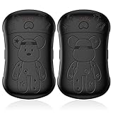 2 Pack Elektrischer Handwärmer Taschenwärmer Wiederverwendbar 6000 Mah, Aufladbar Taschenofen Magnetische Hand Warmers Outdoor Camping Heizung Geschenke für Männer Frauen Kinder