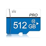 512GB Micro SD Memory Card Class10 TF Card with SD Adapter for Phone,Tablet, Game Console,Dash Cam,Camcorder