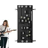 Gitarren Akkord Trainer, Gitarren Akkordwechsler Werkzeugset Akkord Hilfe Übungswerkzeug Gitarren Akkorddrücker Für Gitarrenliebhaber Anfänger, 13x6x3cm