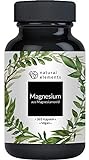 Magnesium - 365 Kapseln - 667mg, davon 400mg elementares Magnesium pro Kapsel - Laborgeprüft, hochdosiert, vegan
