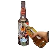 Wand-Flaschenöffner – zum Aufhängen montiertes Werkzeug, Bierdeckel-Entferner, langlebiges, stabiles Metall | Öffnen Sie Flaschen einfach, für Party, Bar, Küche, Zuhause, Männerhöhle, Kneipe, Outdoor,