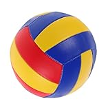 POPETPOP Volleyballtraining Trainingsvolleyball Soft-Volleyball Haltbarer Volleyball Indoor-Volleyball Outdoor-Volleyball Volleyball für Anfänger und Jugendliche Strand-Kleinvolleyball PVC
