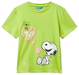 United Colors of Benetton Mädchen 3x1sg10jv T-Shirt, grün, 18 Monate