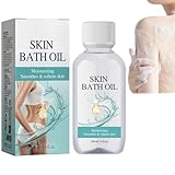 Ultra-feuchtigkeitsspendendes Bade- und Duschöl für seidig glatte Haut, hautweiches Badeöl, macht die Haut weich und reinigt sie, schimmernde, straffende Haut, für ungleichmäßigen Hautton (1)