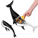 Zitronenpresse - Kreative Orca Granatapfelpresse - Cartoon Limette Extruder Zitrone Hand Entsafter für Cirtus Orangenfrüchte für Zubehör