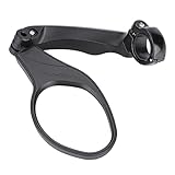 Ejoyous Fahrradspiegel 360° drehbar leicht montierbar für 22.2mm Lenker mit reflektierenden Streifen Rückblickspiegel Rückschauspiegel (Rechts HF-MR081R)
