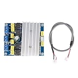 TDA7492 Hochleistungsverstärker -Verstärkerplatine mit Kühler 100W Dual Channel Stereo -Ausgangsbreite Spannungsversorgung für Audiosysteme
