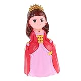 TOYANDONA Cartoon Mädchen Sparschwein Geldtopf Aufbewahrung Münzbehälter Rosa Niedliche Spardose für zum Geldsparen und Lernen Dekorativ und Praktisch für Schreibtisch