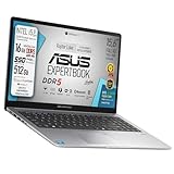 Asus Expertbook, Laptop, CPU Intel Core i5 13420H 13Th 8Core, RAM DDR5 16 GB, SSD pci Nvme 512 GB, Display 15,6 Zoll FHD Antireflex-LED, Wi-Fi 6, 4 USB, BT, Lan, Win11, Fingerprint, sofort