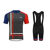 Uglyfrog MTB International Herren-Triathlon-Anzug mit Hera, für, Radfahren, Laufen Skinsuit with Gel Pad Gepolsterter Prämium Triathlon Tri Anzug