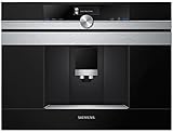 Siemens CT636LES1 iQ700 Einbau-Kaffeemaschine / sensoFlow System / Intelligent Heater Inside / OneTouch Function / calc’nClean / autoMilk Clean / edelstahl