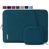 NEWHEY Laptophülle 13 Zoll Stoßfest Laptop Notebook Tasche Hülle Wasserdicht Schutzhülle Sleeve Case Kompatibel 13-13.3 mit Klein Fall Blaugrün