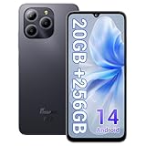 FOSSiBOT S2 4G Smartphone, Android 14 Handy,ohne vertrag,20(8+16) GB+256GB/1TB, 6,72 Zoll HD+ Telefon, 50 MP + 16 MP Handy, 5000 mAh Handys, Dual SIM Slot, Face ID/GPS/OTG,Qiang