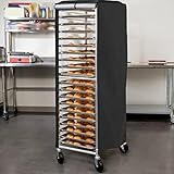 Oniissy Wasserdichte Backregal-Abdeckung mit hoher Dichte für Brotaufbewahrung, 59 x 72 x 163 cm, staubdichter Schutz für Bäckereien, Restaurants und Küchen