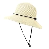 Hutabdeckung Fischerschutz Damen Strand Schatten Hut Hut und Sonne Herren Baseballmützen Sonnenhüte Pflanzen (Beige, One Size)