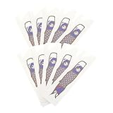 DOITOOL 200 Teiliges Essstäbchen Set Aus Papier Essstäbchen Zum Mitnehmen Besteck Papiertasche Löffel Verpackungstasche Besteck Verpackungen Papier