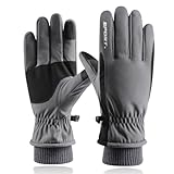 Laikoutd Winddichte Warme Fäustlinge Zum Skischaufeln Schaufeln Radfahren Wanderhandschuhe Wärme Touchscreens Skihandschuhe Outdoor Sporthandschuhe