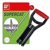 SWISSINNO Zubehör-Set für Wühlmaus-Falle: 25cm rostfreier Suchstab, 6cm Spezial-Lochstecher mit Kunststoffgehäuse, Europäisches Design, einfach zu bedienen - 1 Zubehörset