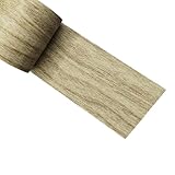 Holztapete Klebeband | Holzoptik Möbelfolie | 5.5 cm Breit 4.5 m Lang Selbstklebende Dekorative Kante Wasserdicht für Fensterleisten Spiegelrahmen Wandreparatur