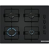 Bosch POP6B6K30 Serie 2 Gaskochfeld 4-flammig 60 cm Hartglas schwarz