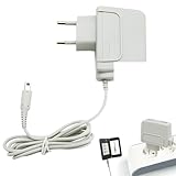 Ladegerät für Nintend 3DS, 1.12m Ladekabel Kabel, kompatibel mit Nintend 3DS XL/2DS/DSi, Reise Netzteil Charger Kabel Ladegerät Power Adapter, Grau