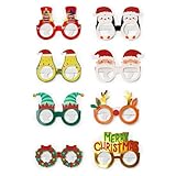 Legami - Set mit 8 Weihnachtsgläsern aus Papier, 8 verschiedene weihnachtliche Formen, Einheitsgröße, 14.5x11.6 cm