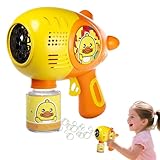 Blasenmaschine Für Kinder | Gelbe Ente Elektrische Seifenblasenmaschine | Outdoor Strandspielzeug Für Gartenpartys, Sommeraktivitäten Und Sensorisches Spielen