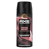 Axe Premium Bodyspray Cocoa Velvet Deo ohne Aluminiumsalze für 72 Stunden Frische 150 ml