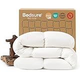BEDSURE Daunendecke 155x220 Federbetten Bettdecke - Winterdecke Federbettdecke - Extra Warm & Flauschig - Bettdecke Winter Waschbar with Ökotex Zertifiziert - 70% Federn und 30% Daunen