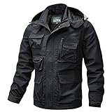 Jacken und Weste für Herren – abnehmbare Ärmel und Kapuze, Oberbekleidung, Windbreaker-Jacken, Herren-Wanderjacken mit Taschen, vielseitig und intelligent, leicht, mit Reißverschluss, Bergsteigen,