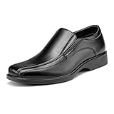 Bruno Marc Herren Mokassin Anzugschuhe Herren Slipper Slip on Bussnis Schuhe Cambridge-05,schwarz 44EU/10.5US