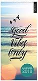 myNotes - Good Vibes Only 2018: Wandkalender