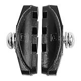 Fahrrad-Bremsbeläge aus, V-Brakes, 1 Paar, geräuscharme Bremsschuhe für Hybrid- und Straßenfahrräder