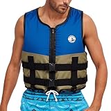 Generisch Schwimmweste Erwachsene, Rettungsweste für Erwachsene & Kinder, Auftriebsweste Schwimmhilfe Verstellbare für Sup, Kajakfahren, Surfen, Wassersport Unisex Sport Schwimmweste Schwimmweste Sup